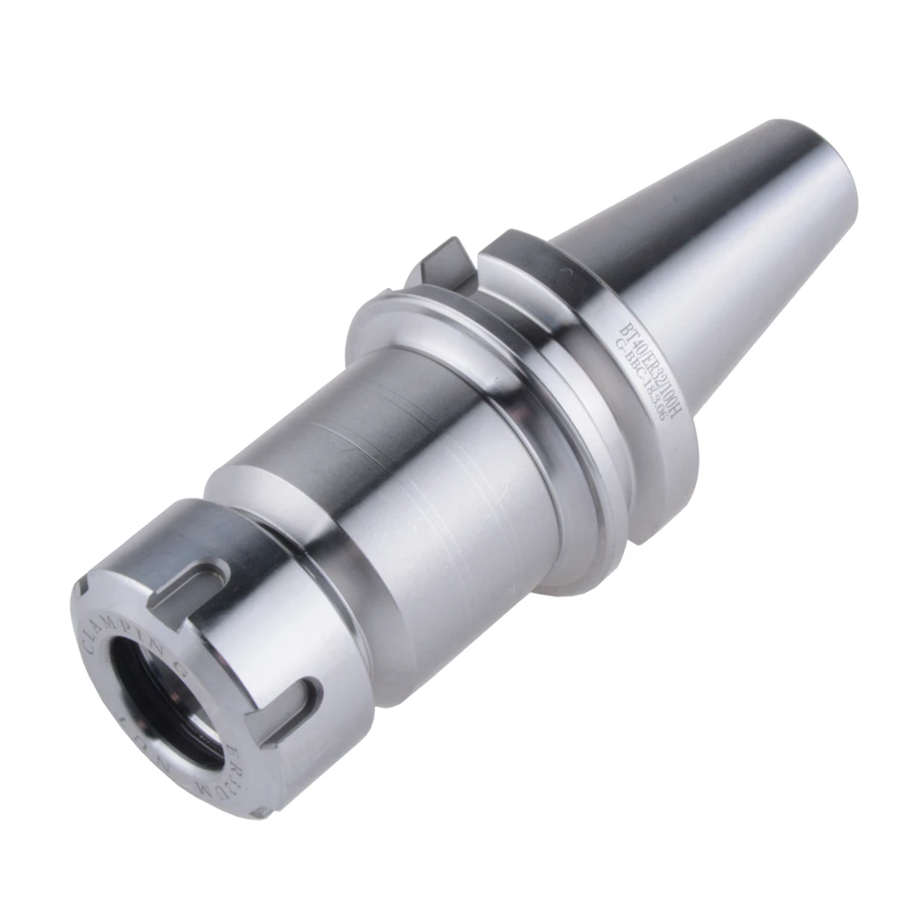 High Precise BT40 ER32 100L CNC Milling Chuck Holder 0.005mm Precision