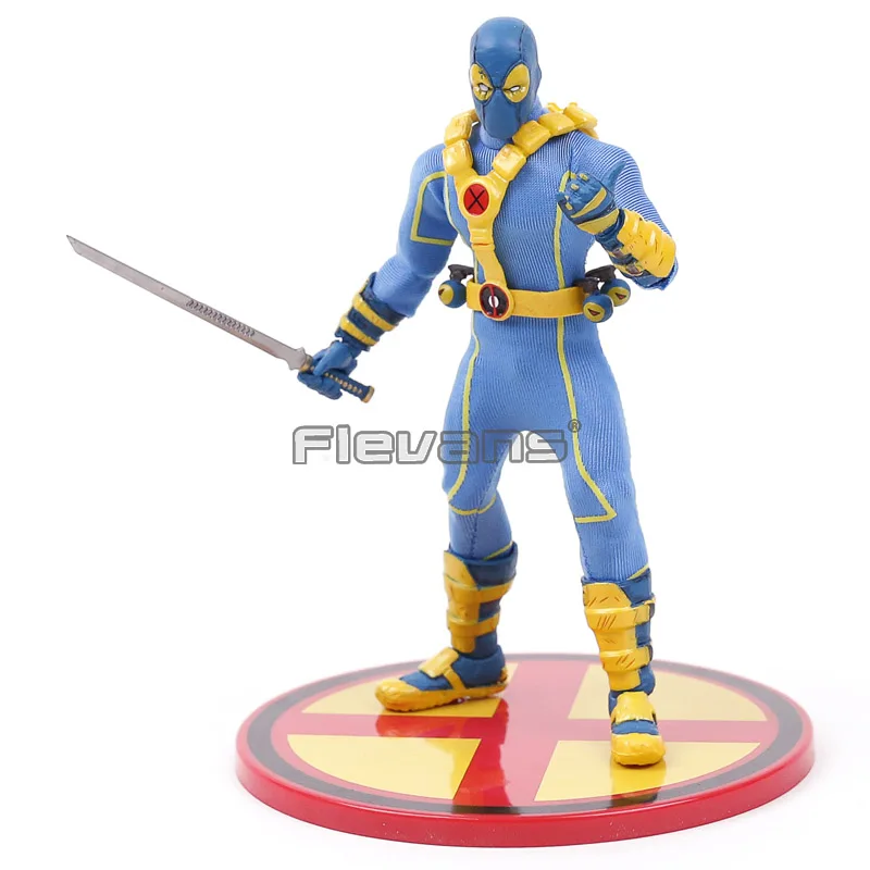 

Mezco Toys X-MEN Deadpool Real Clothes Ver. 1/12 PVC Action Figure Collectible Model Toy