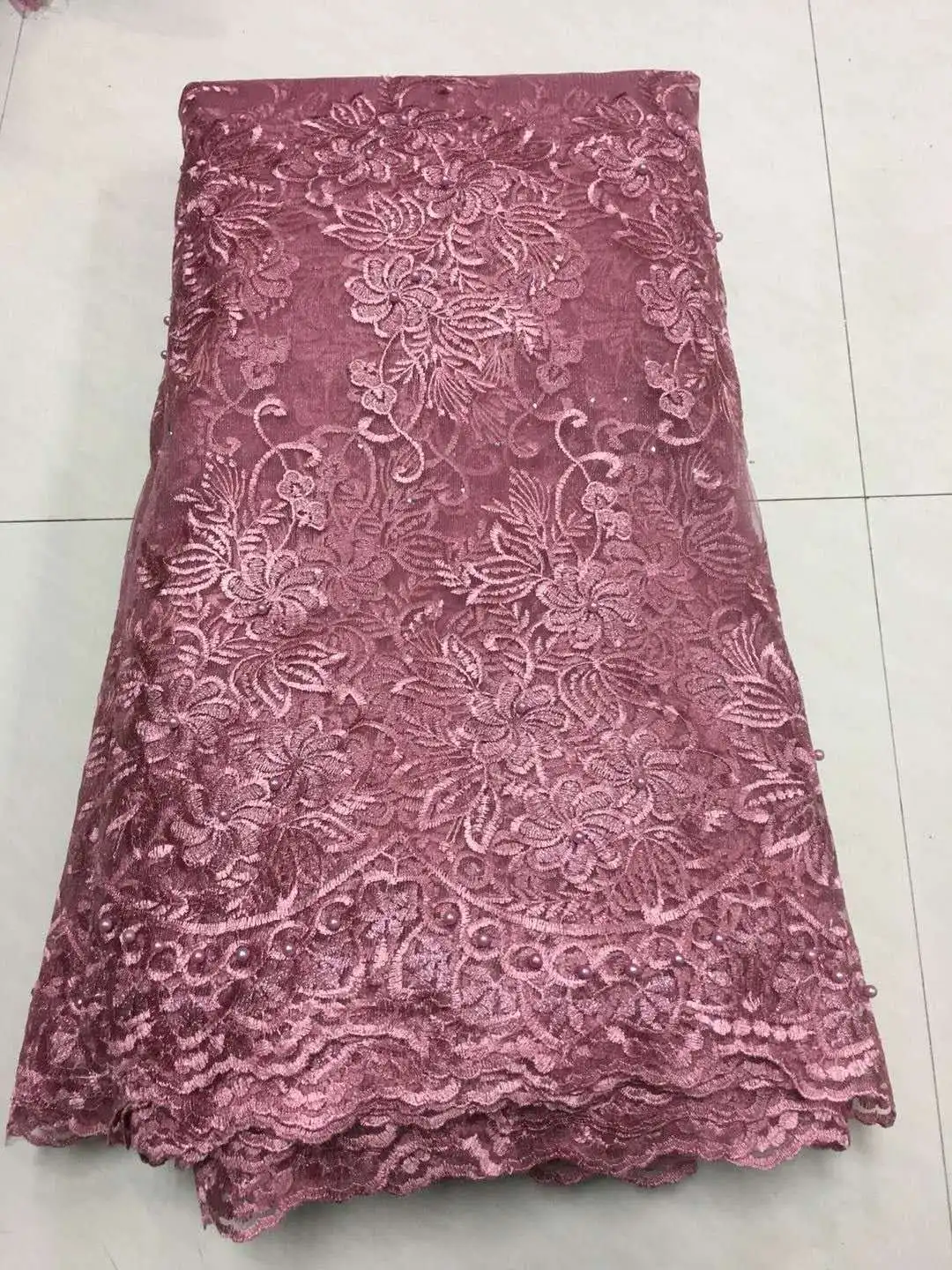 Бирюзовый Французский кружевной ткани последняя Высококачественная нигерийская кружевная ткань для женщин платье Африканский тюль кружева с камнями beadsKHX16A