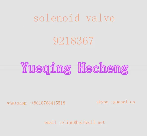 

Free shipping Solenoid valve 9218367 For EX300-3