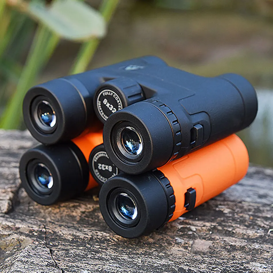 Kopen Originele Verrekijker Asika 8X32 Telescoop Hd Hoge Kwaliteit Telescopio Binoculo BAK4 Prism Dak Prisma Volledig Multi Coated 3 Kleuren