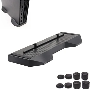 

Vertical Stand W/ Anti-slip mat Protection Pad Mount Bracket Support Base Holder For Xbox One X OneX Console+8 Controller caps