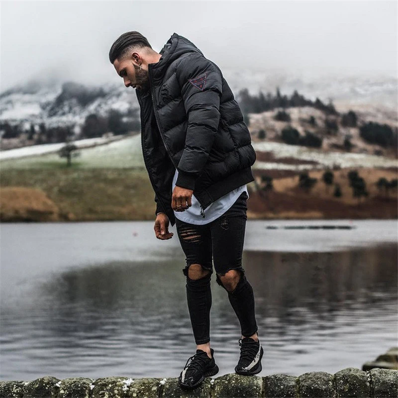 Sport Men Jacket Autumn Winter Hooded Coats Men (5)
