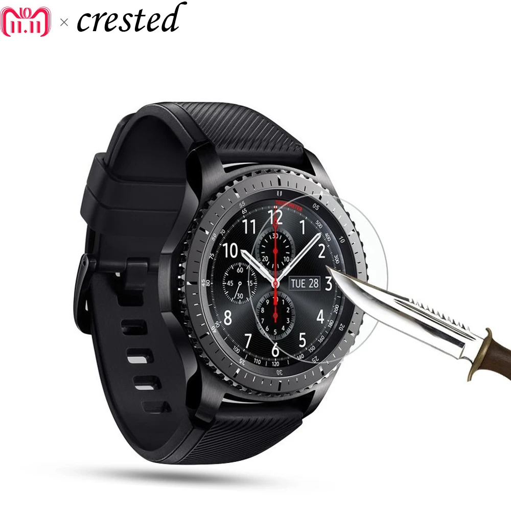 

Galaxy Watch 46MM glass For Samsung Gear S3 Frontier/Classic S2 gear sport 42MM Screen Protector tempered Glass