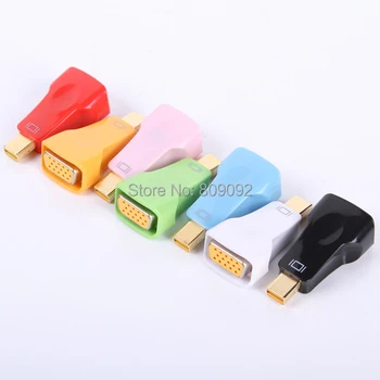 

The Smallest Mini DisplayPort DP to VGA Converter Adapter for MacBook Air Pro PC