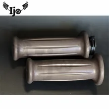 Резиновая ручка мотоцикла для kawasaki honda suzuki Ретро корзина для вина кофе мотоцикл высококачественный нескользящий ручной Клей