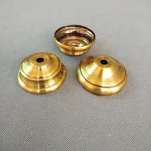 2 шт./лот 71*31 Античное золото основание светильника лоток металлический колпачок покрытие крышки покрытием люстры аппаратными аксессуарами