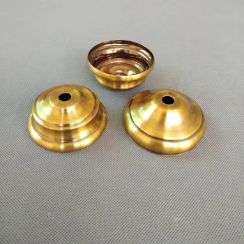 

2pieces/lot 71*31 Antique gold lamp base tray Metal cap Plating cap plated chandelier lighting hardware accessories