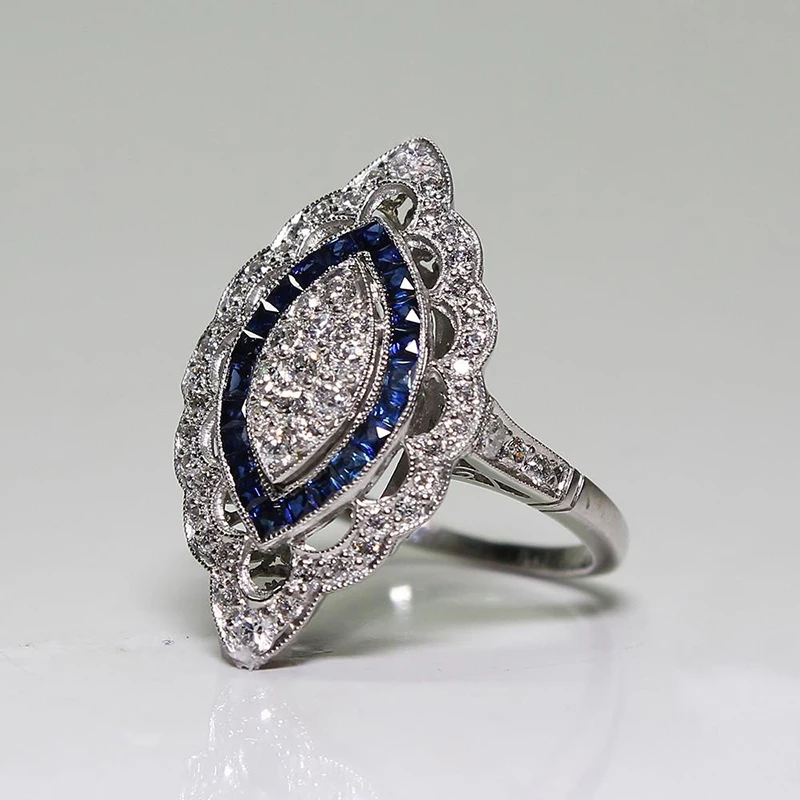 austrian crystal engagement rings