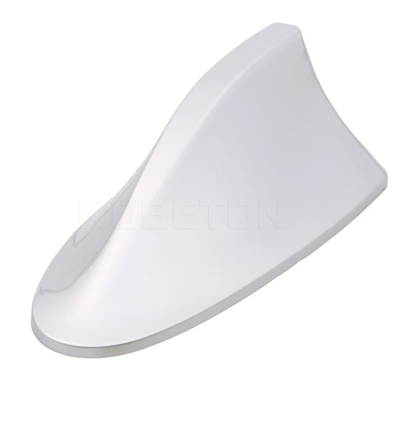 

kebidumei Car Shark Fin Antenna auto roof beautify tool, AM FM signal extension, car antenna shark 16*7*6.5CM