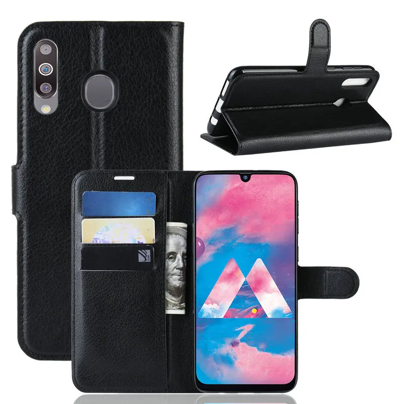 Чехол-бумажник чехол для телефона для samsung Galaxy M30 SM-M305M SM-M305F для samsung Galaxy M20 M10 кожаный флип-чехол для телефона чехол