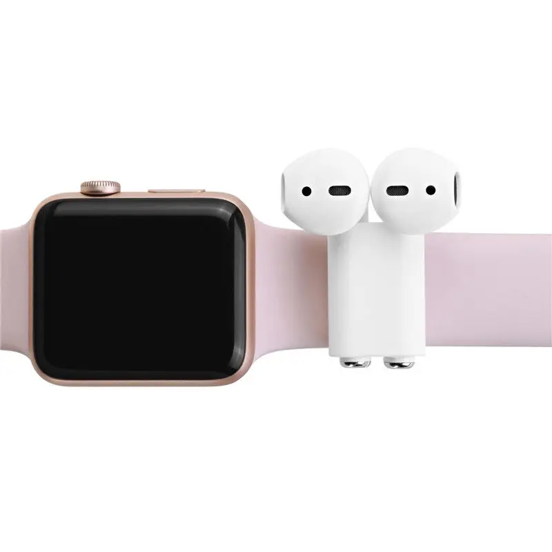 

Anti-lost Silicone Holder for AirPods Holder Sports Sleeve Portable Strap Earphone Case Apple AirPod Accessories