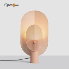 Скандинавский пост-современный минималистичный светильник для гостиной из кованого железа, настольная лампа для отелей, прикроватный светильник для спальни