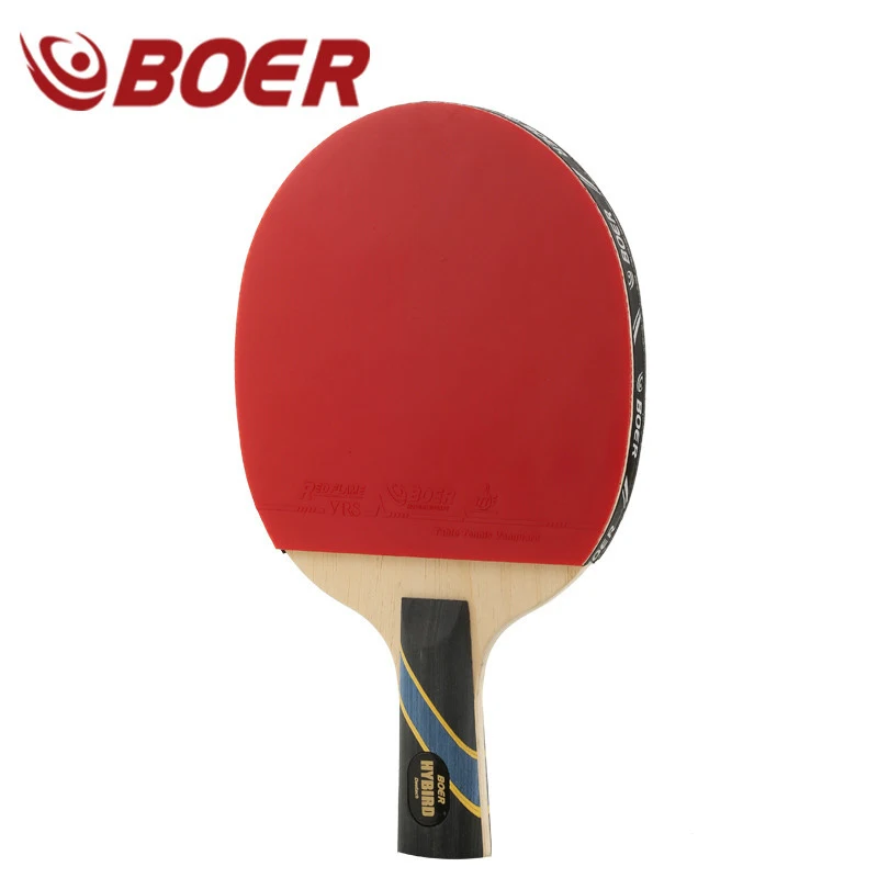 1 قطعة 7 طبقات Ayours قاعدة نظام WRB مضرب ترابيزة تنس مضرب ضوء طويل مقبض قصير بينغ بونغ مضرب الجدف شفرة مع حقيبة