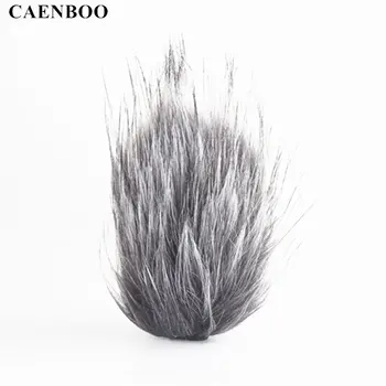 

CAENBOO For SHENGGU SG-107 SG-109 Microphone Windshield Wind Proof Cover Voice Record Pen SG 107 109 Furry Fur Windscreen Muff