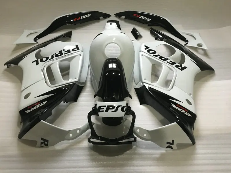 Мотоцикл обтекатель комплект для Honda CBR600F3 97 98 CBR600 F3 CBR 600F3 1997 1998 ABS белый черный обтекатели комплект+ подарки HA05