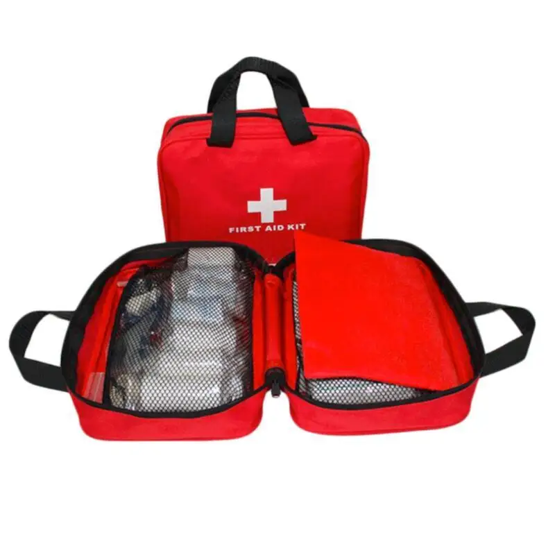 

Promotion First Aid Kit Big Car First Aid kit Large outdoor Emergency kit bag Travel camping survival medical kits