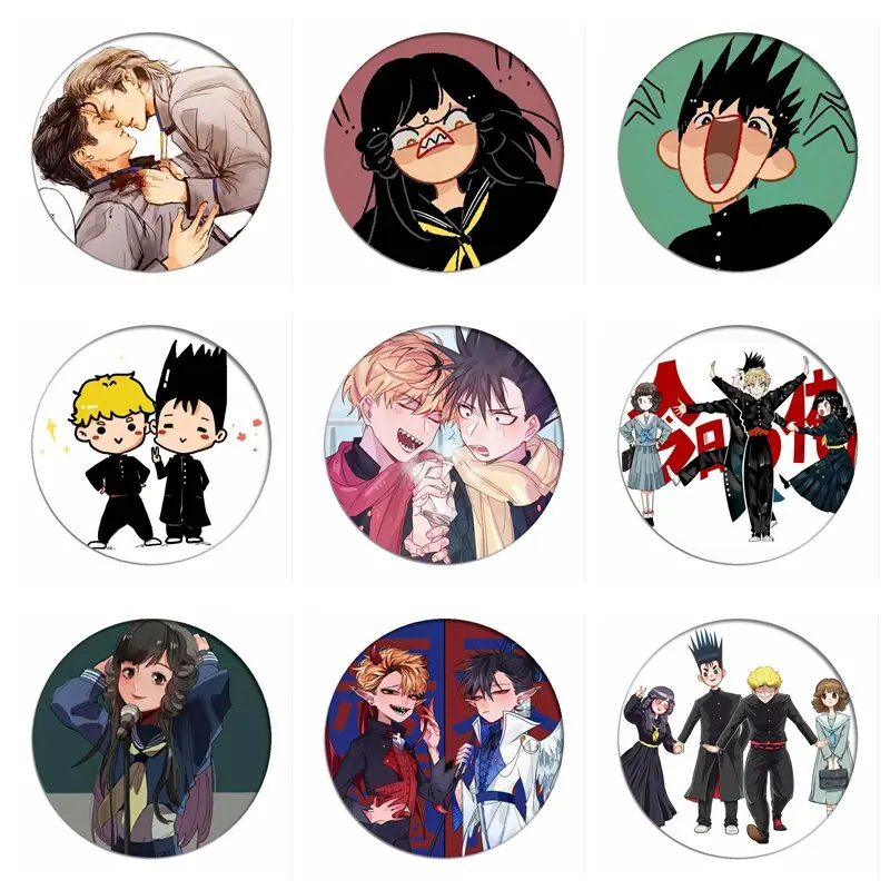Kyou Kara Ore Wa Cosplay Badges Kyoko Hayakawa Brooch Icon Collection Breastpin For Backpacks Clothing Aliexpress