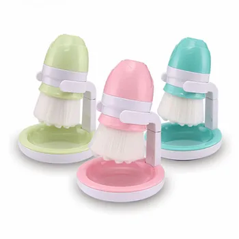 

1Pc Fashion Professional Face Washing Brush Hand Made Style Deep Cleaning Brand Design Portable Facial Beauty Tool Hot XN817M