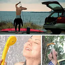 Горячая распродажа! Мойка автомобиля 12 в высокое качество портативный Открытый Кемпинг путешествия автомобиль собака обувь Душ Спа Набор для чистки