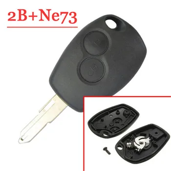 

Free shipping replacement 2 Buttons Key Case for Renault Duster Modus Clio 3 Twingo DACIA Logan Sandero Keys Remote Shell