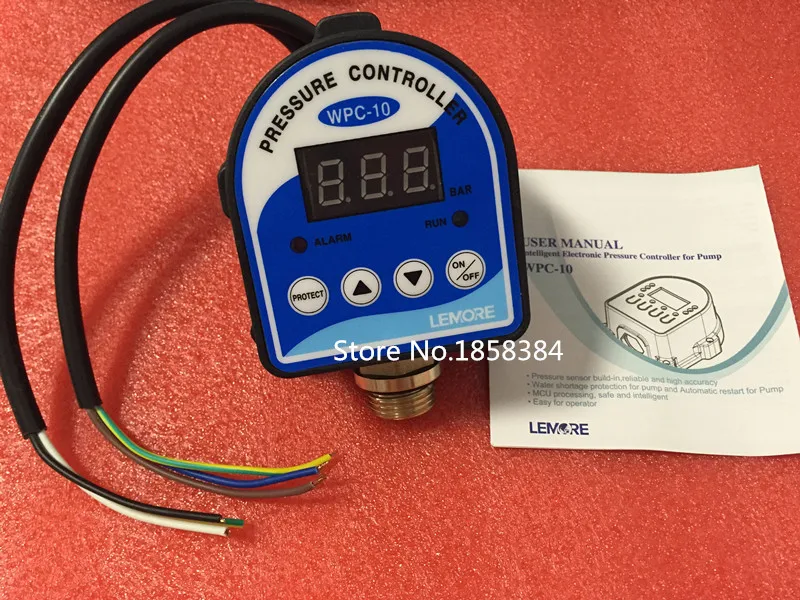 

WPC-10 digital display water pump switch electronic intelligent pressure pump controller automatic water pump switch control