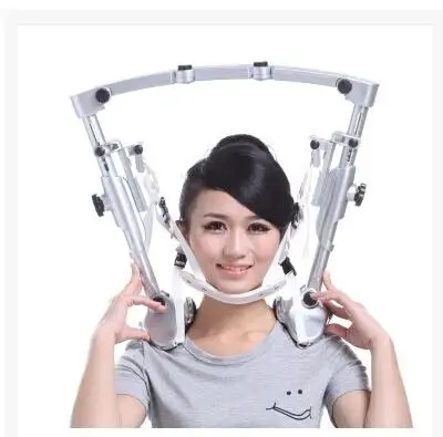 Physical cervical traction apparatus inflatable stretching household fixed neck collar hanging rack neck cervical spondylosis medical polymer envelope neck collar cervical spondylosis cervical holder torticollis cervical traction s m l