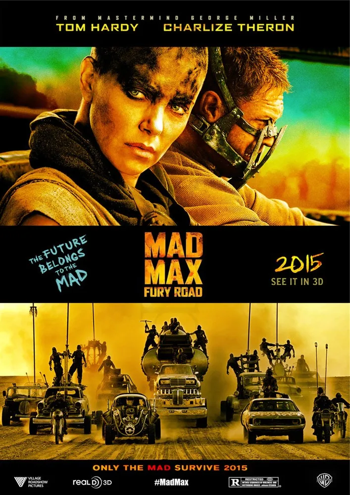 Плакаты Mad Max фотообои с белым покрытием печать высокой четкости украшение для