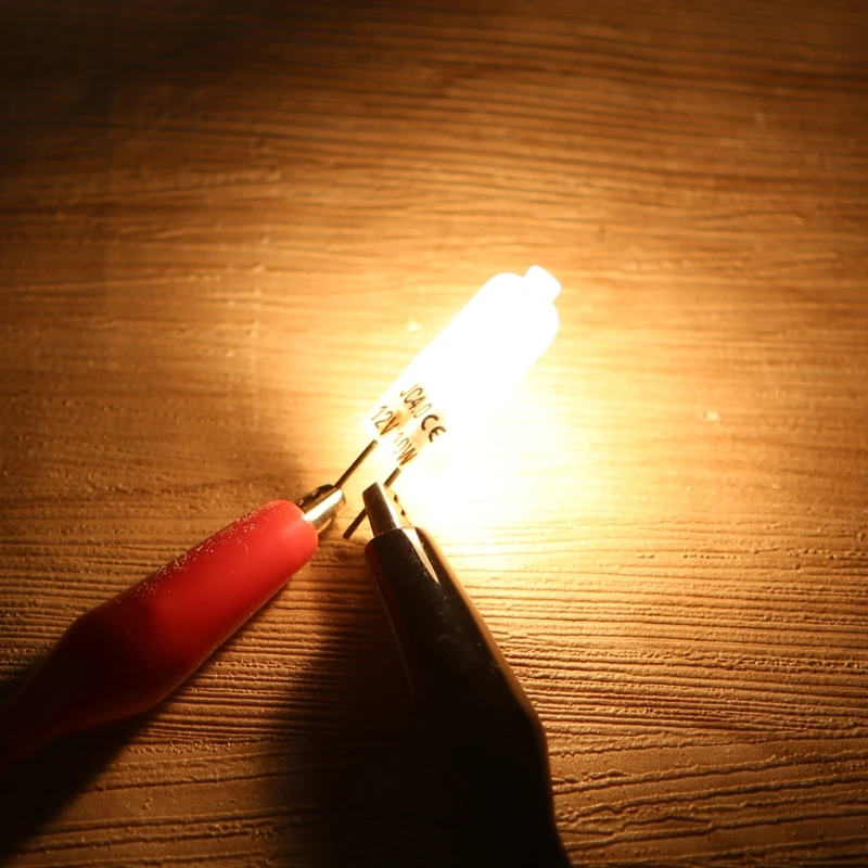 G4 Тип JC галогенсветильник па матовая лампа 12 В 10 Вт теплый белый L15|halogen light bulb|g4