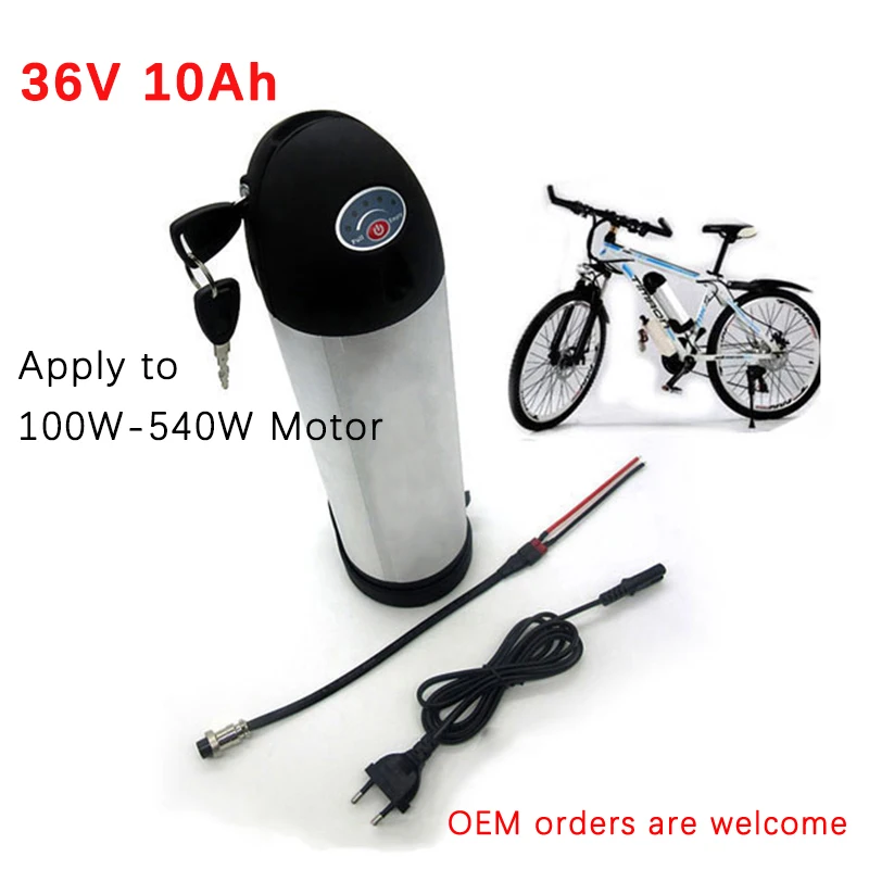 36V 500W 8Ah литиевая аккумуляторная батарея для электровелосипеда мотороллера