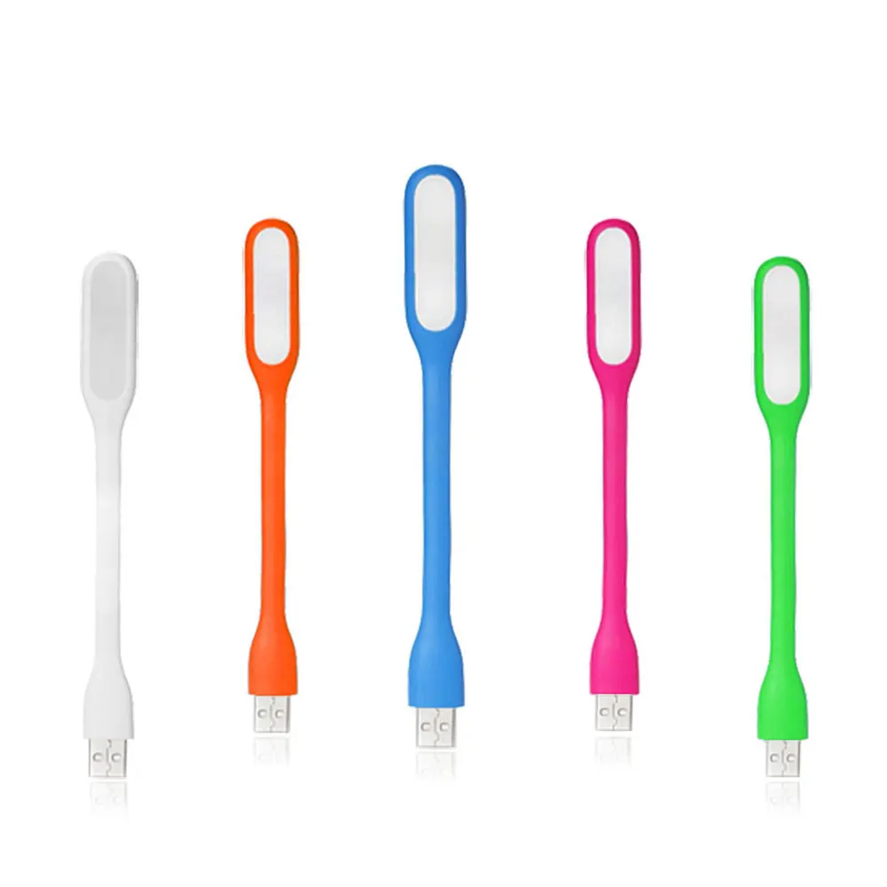 

5 Color Flexible USB LED Night light Desk Book Reading lamp Camping Nightlight Mini USB table light Protect Eye Lights Gadget