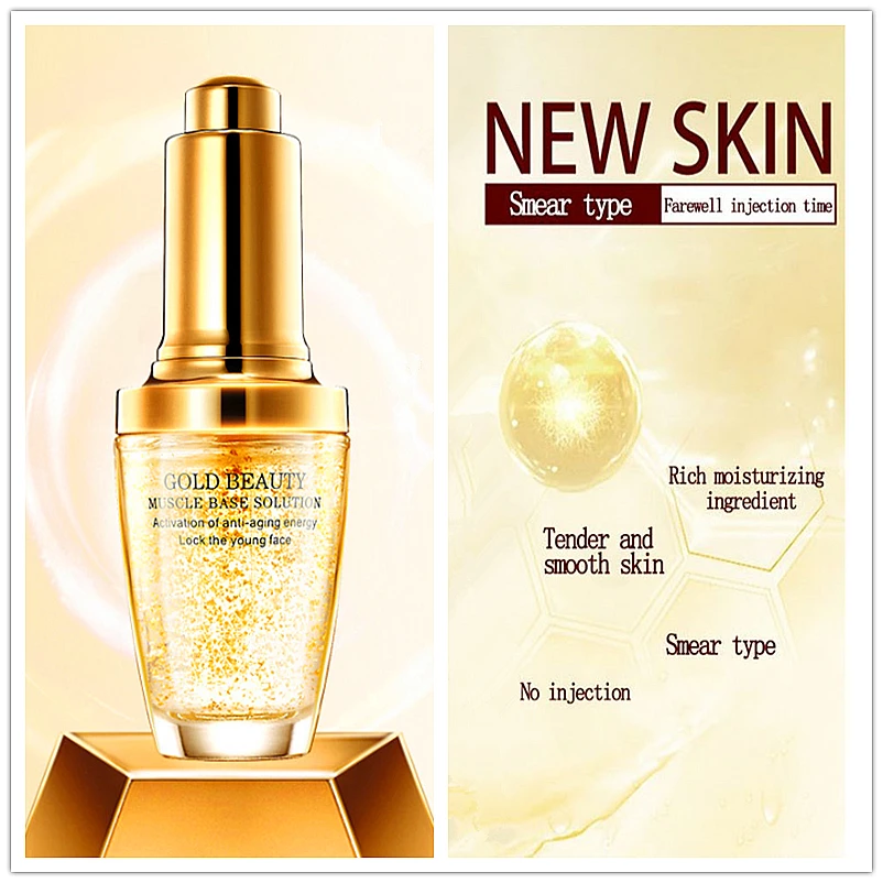 Cheap 30ml natural face serum Aloe Hyaluronic acid Vitamin C vitamin E tea Tree Acne whitening anti-aging anti-wrinkly