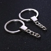 10 шт. сплав брелок Сумочка с брелоком подвеска брелок держатель для ключей ремесло настольные наборы Сплит кольцо Школьный набор канцелярских принадлежностей