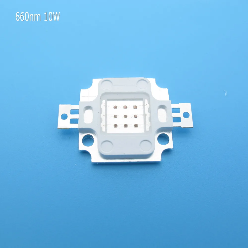 High Power 660nm Deep Red LED Grow Chip 1W 3W 5W 10W 20W 30W 50W 100W COB LED Beads for Plant Grow Light DIY