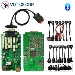 С полным box 100% Новый nec Реле VD TCS CDP 2015. R3 с Keygen зеленый Single доска с Bluetooth для автомобиля грузовик диагностический инструмент