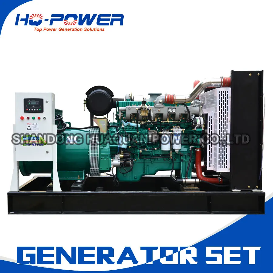 250KW 300KVA дизель-genertor Сделано в Китае низкая цена высококачественные yuchai генерации