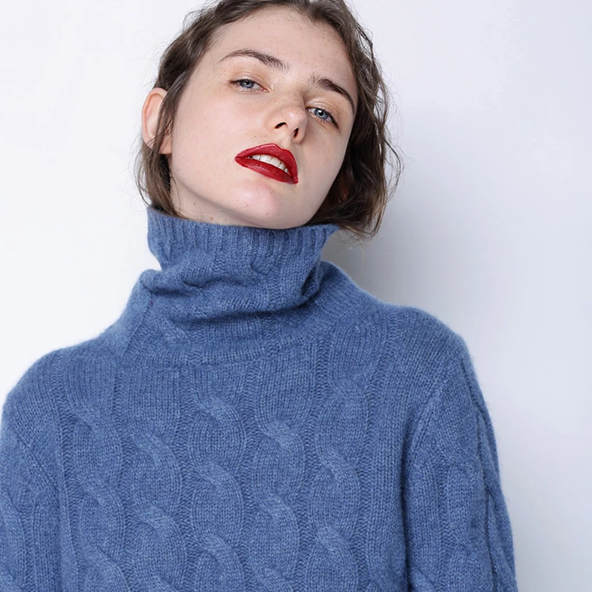 Габерли толстые мягкие кашемировые эластичные свитера и пуловеры для женщин осень зима Sim свитер женский джемпер вязаный брендовый пуловер