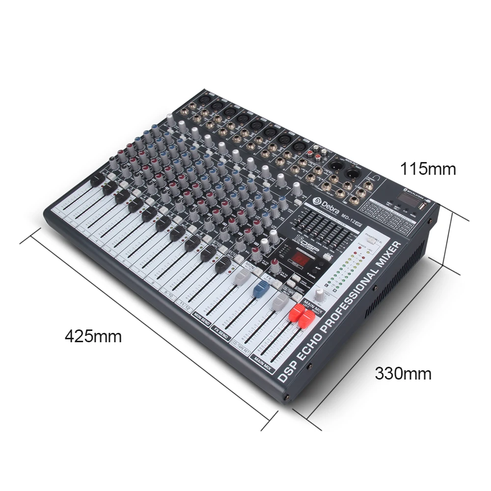 Good quality Clean sound!!! 12 Channels 750 Watt