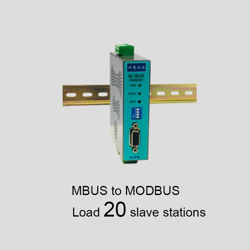 

MBUS/M-BUS в MODBUS-RTU конвертер RS485/232 (20 нагрузка) KH-MR-M20