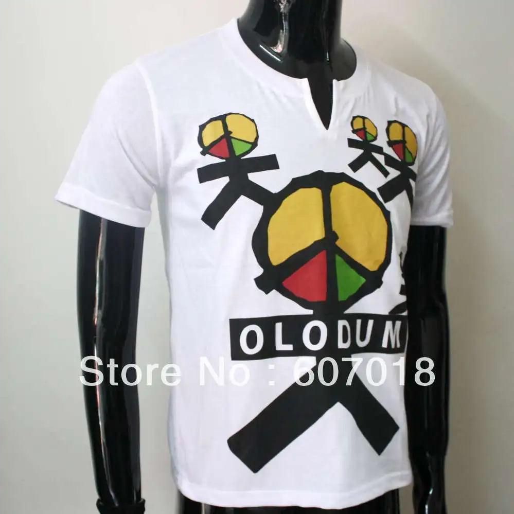 Редкая мода MJ Бразильская Ретро антивора Майкла Джексона OLODUM хлопковая Футболка