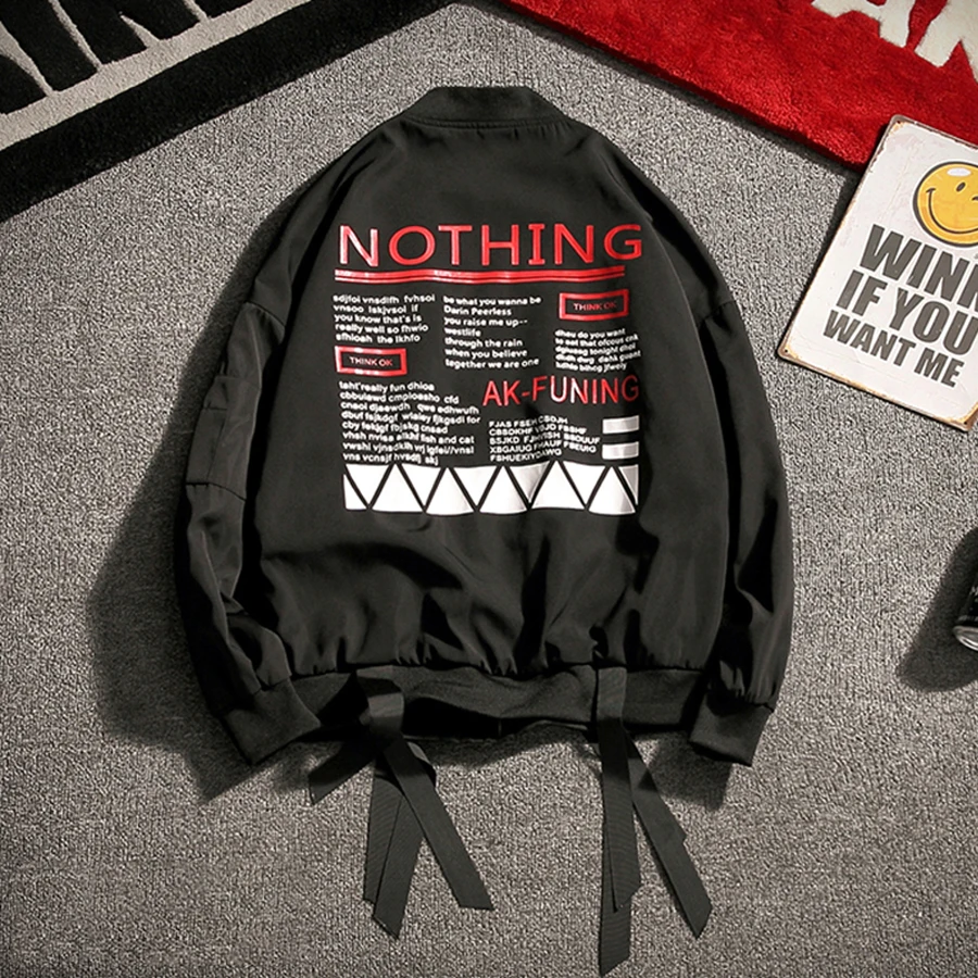 Graffiti Red Windbreaker Jacket Men Pilot Street Style Japan Streetwear Jackets Mens Fall Fashion Casacas Para Hombres 6J031 Graffiti Red Windbreaker Jacket Men Pilot Street Style Japan Streetwear Jackets Mens Fall Fashion Casacas Para Hombres 6J031