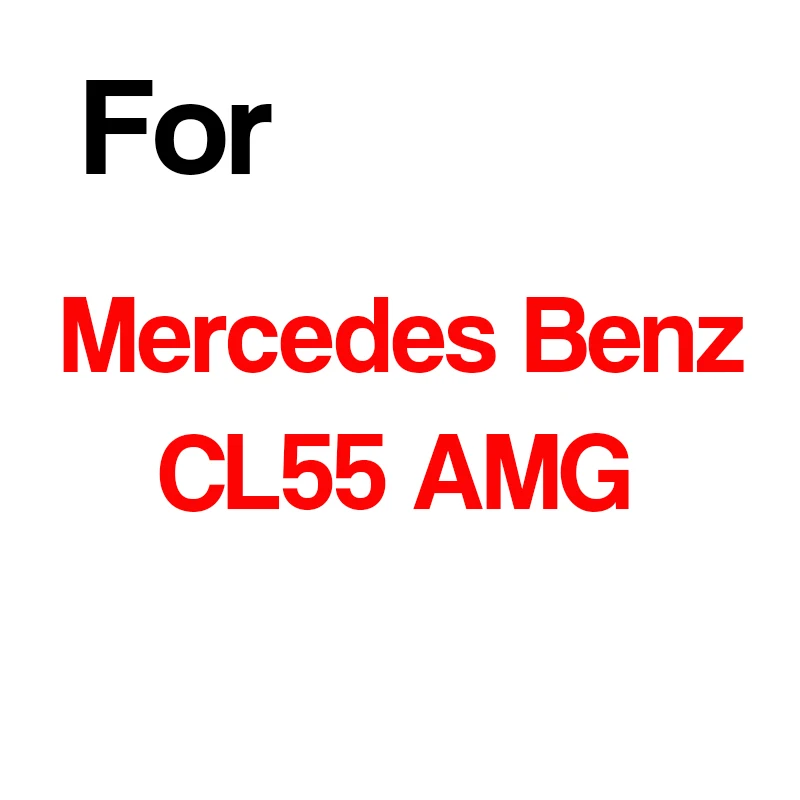 Buildreamen2 автомобильный чехол для внедорожника, солнца, снега, дождя, царапин, пыли, водонепроницаемый чехол для Mercedes-Benz CL63 CL65 CL55 GLS63 G55 AMG - Название цвета: For CL55 AMG