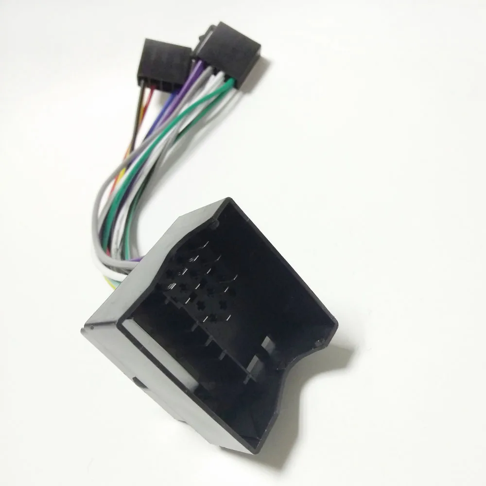 Автомобильный радиоприемник стерео RCN210 кабель преобразования Quadlock/ISO для Volkswagen GOLF PASSAT TOURAN POLO TIGUAN CADDY EOS CC