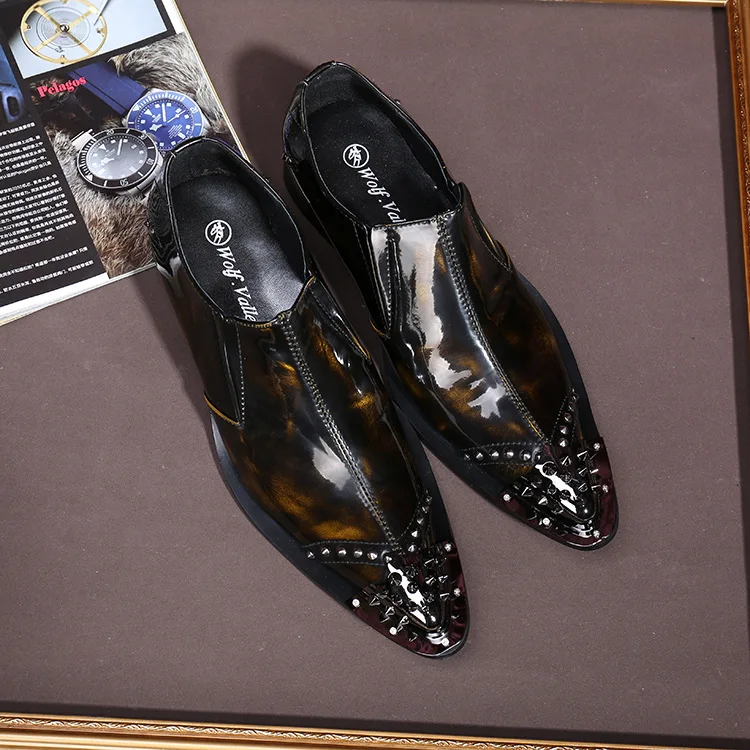 Europa E De Casual Homens New Unidos Grosso Estados Business Nos Sapatos Couro England Masculinos Vestido Luxo Dos IXIvAxR
