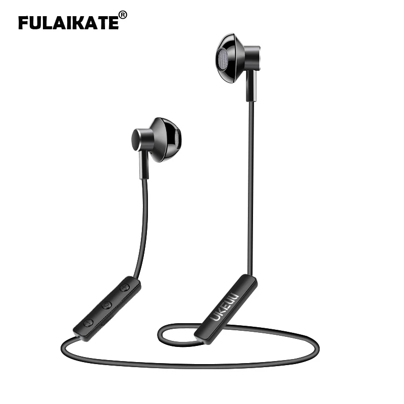 FLAIKATE спортивный нашейный Bluetooth гарнитура для смартфона беспроводные наушники