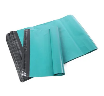 

100pcs Wholesale 17x30cm Green Poly Mailer Plastic Shipping Mailing Bag Envelope Polybag Strong Plastic Seal Postal Bag