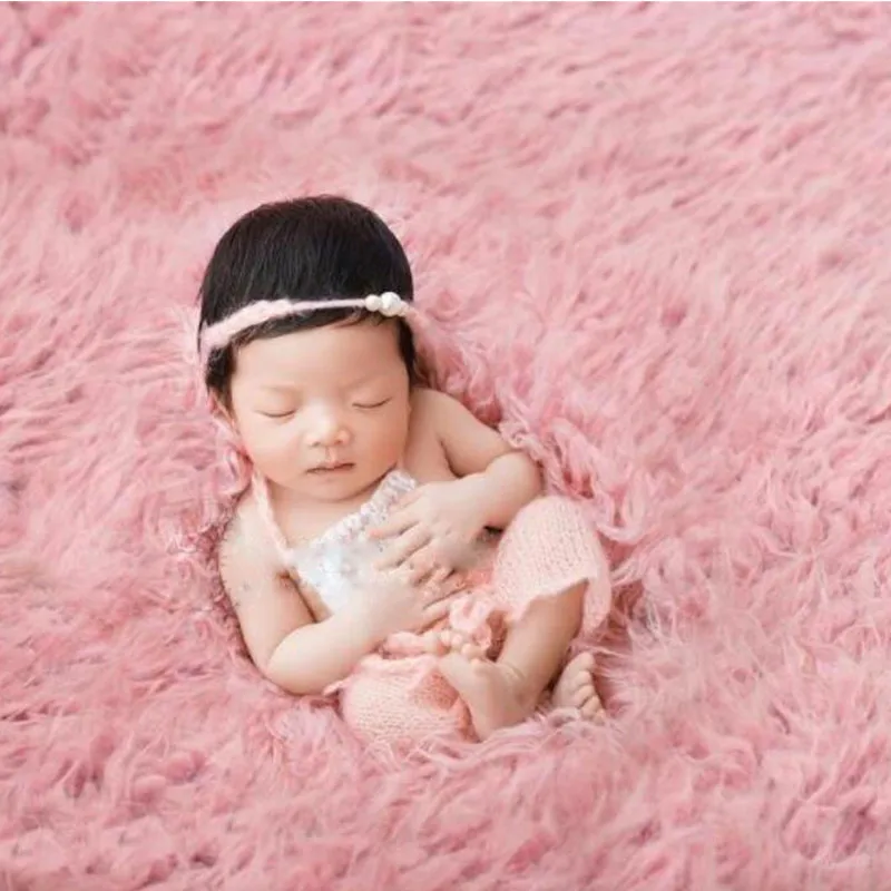 Ylsteed 100*150cm Baby Photography Blanket Newborn Photo Props Baby