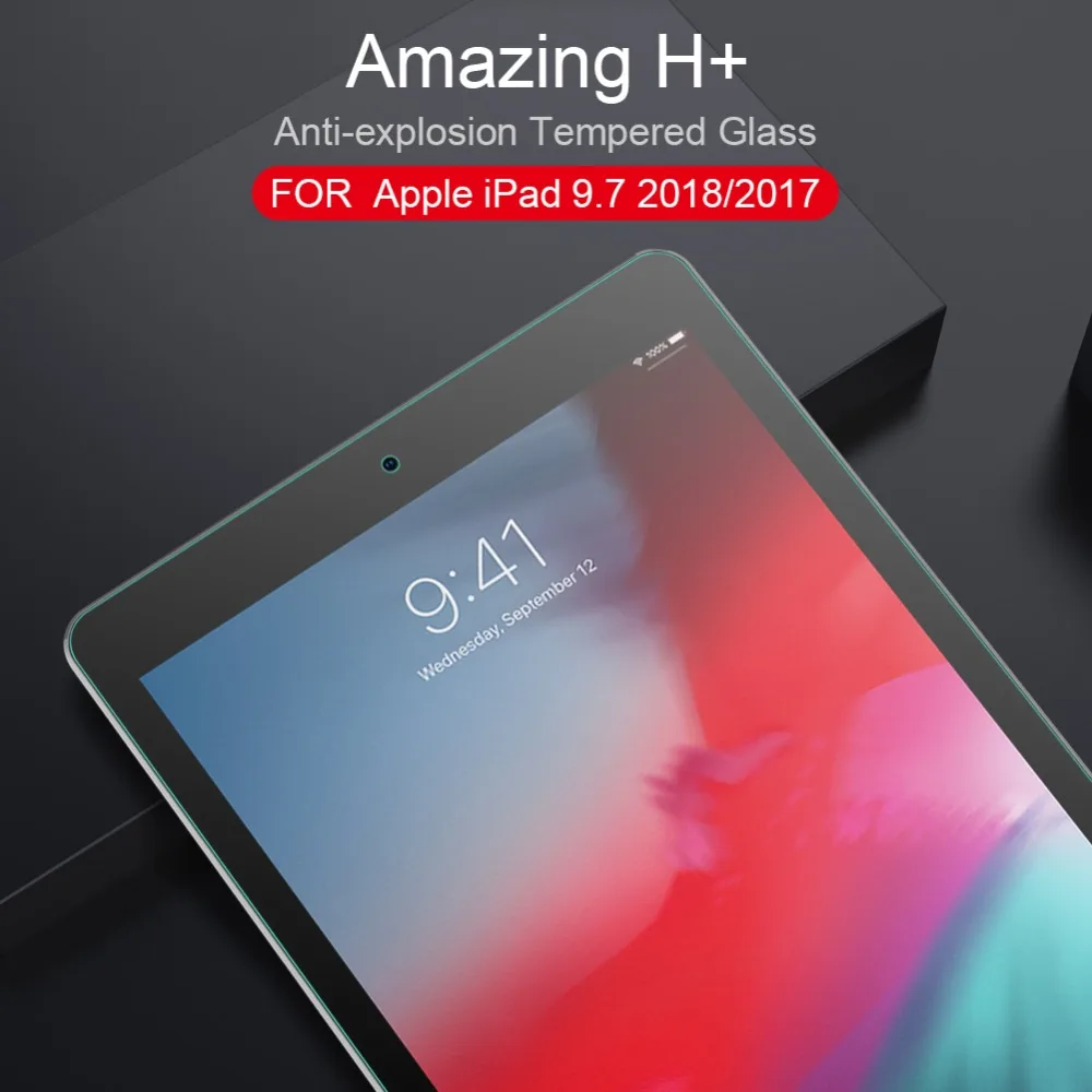 Ультратонкое закаленное стекло Nillkin 9H + 2.5D для Apple iPad Pro 9 7 2018 защитная пленка