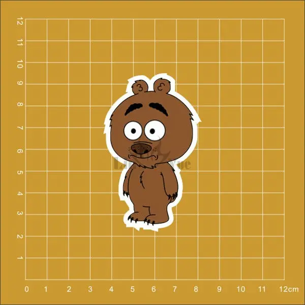 

Brickleberry Malloy Notebook refrigerator skateboard trolley case decals backpack Tables sticker PVC car sticker