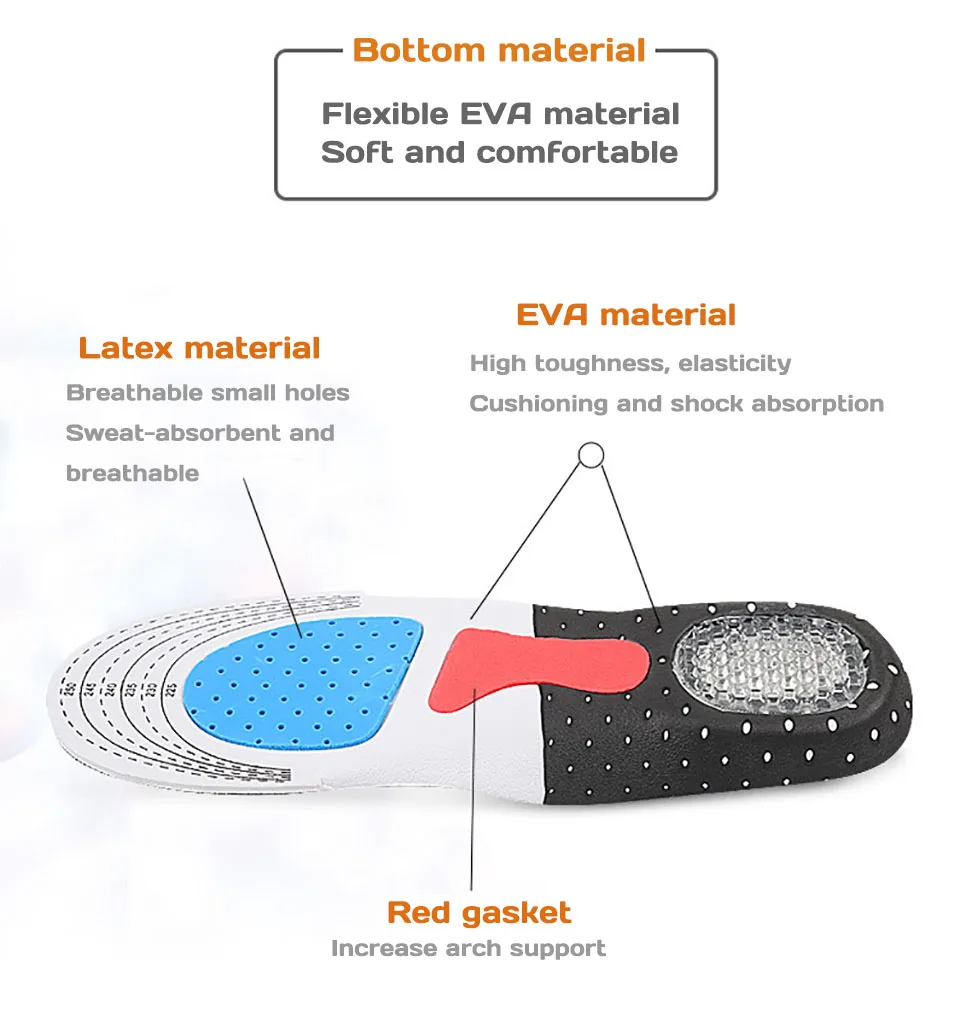 BK mesh material sports insole Details4